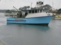 Custom Forward wheelhouse fishing boat.