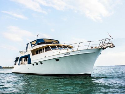 Marlow Yachts 72 custom flybridge