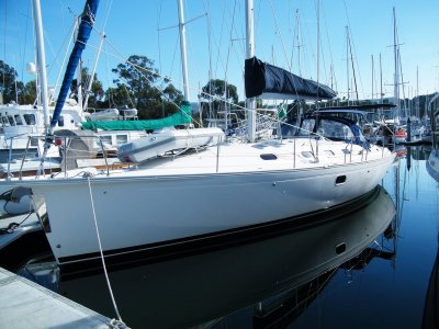 Dufour Gibb Sea 43 foot with masthead rig. Great cruiser.