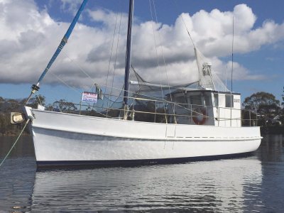 Max Robbins Timber Cray Boat "Otway Pioneer"