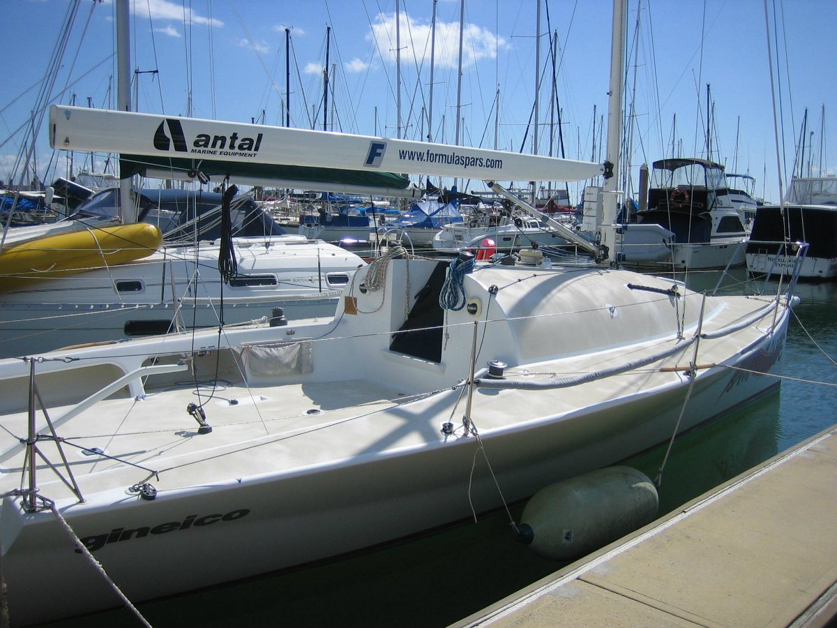 Used Costin Canting Keel Club Racing Yacht for Sale 