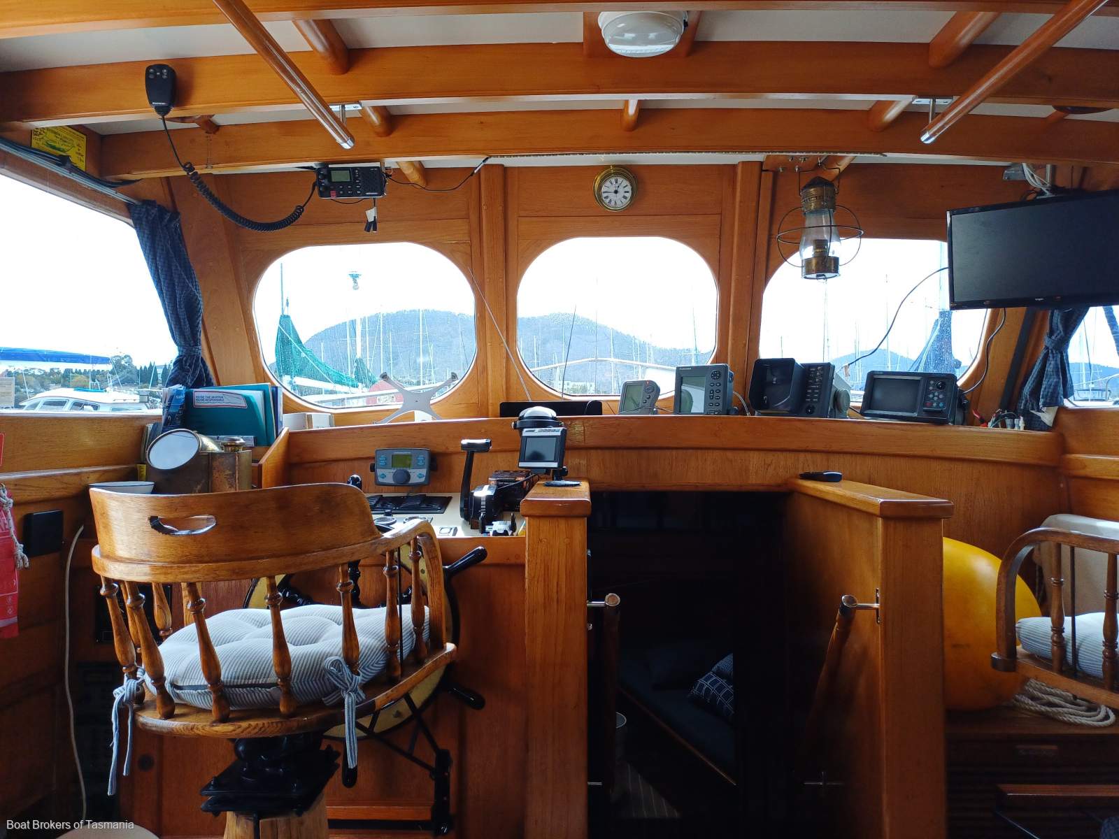 Ray Kemp Huon Pine irreplaceable coastal cruiser.