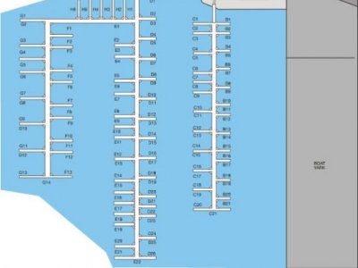 11 meter berth E7 at Kawana Waters Marina