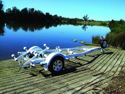 Aluminium boat trailer 5.4m