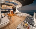 New Riviera 6000 Sport Yacht Platinum Edition:Entertainers Cockpit