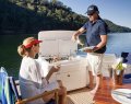 Riviera 43 Open Flybridge:Optional Barbecue Centre and Wet Bar
