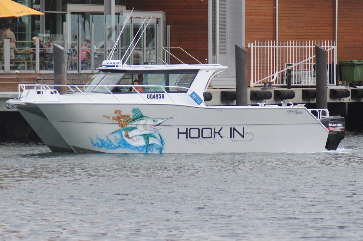 new preston craft 9.5m thundercat: power boats boats