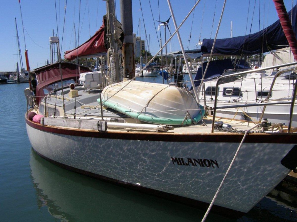 34 foot sparkman & stephens yacht