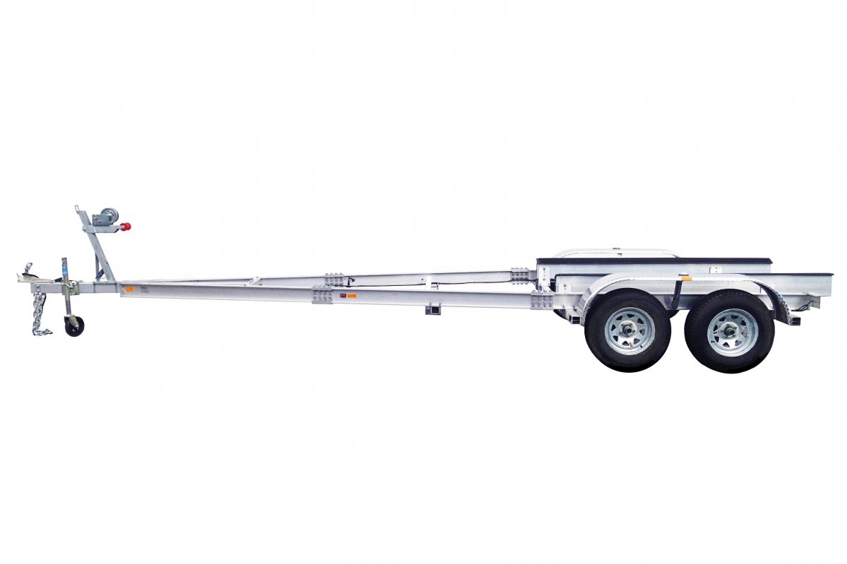 Used 2 Ton Alloy Boat Trailer Dual Axle - Qld for Sale ...