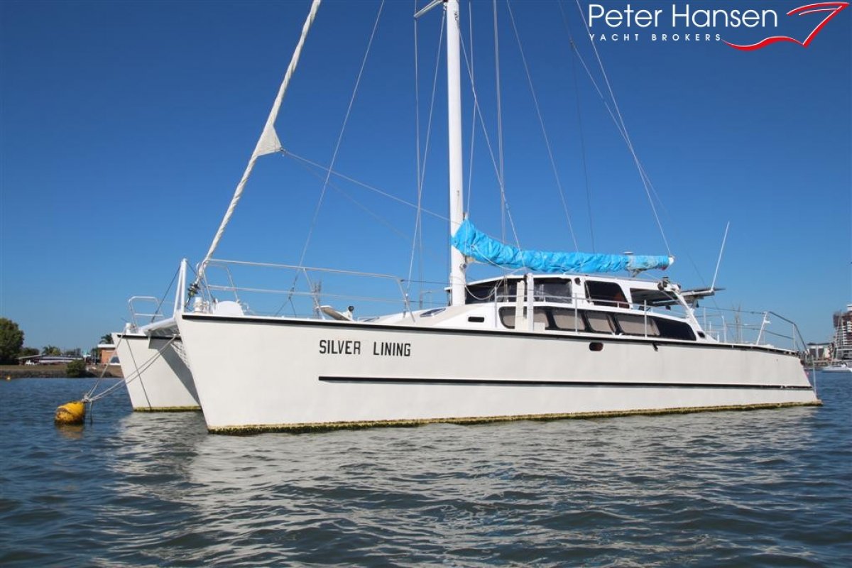 Crowther 47: Sailing Catamaran for Sale Aluminium Sail 