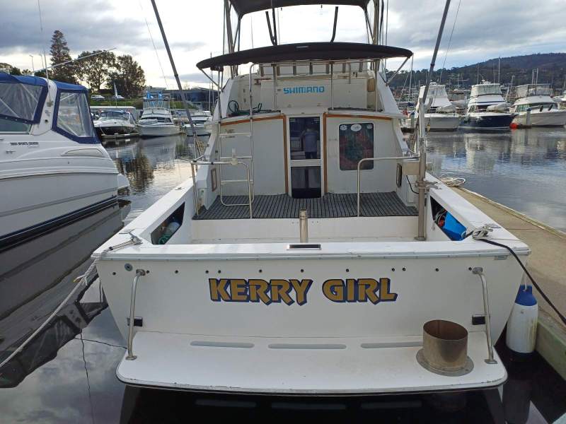 Bertram 28 Flybridge Twin diesel shaft drive Sportsfisherman