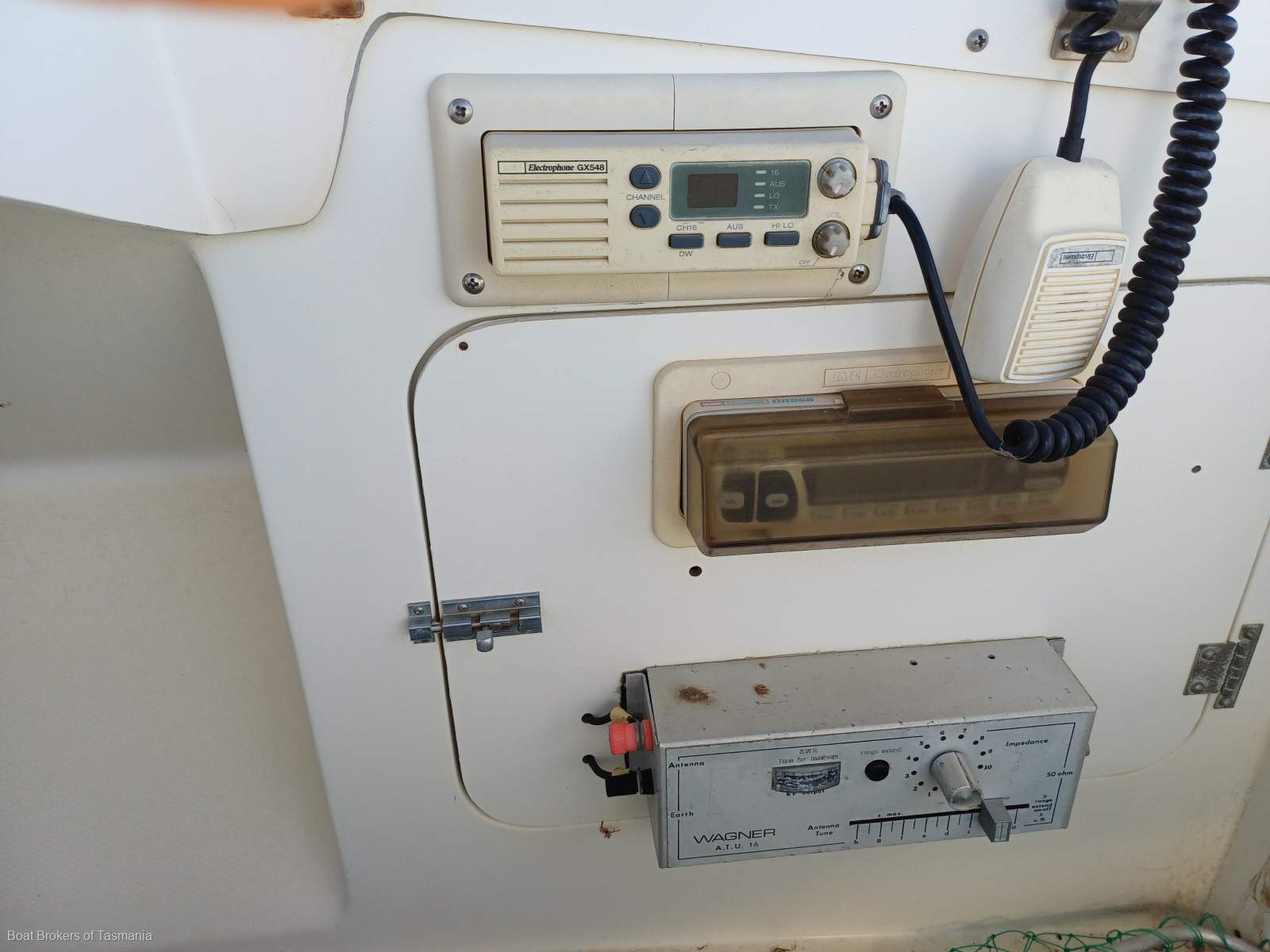 Kerry Girl Bertram 28 Flybridge Twin diesel shaft drive Sportsfisherman Boat Brokers of Tasmania