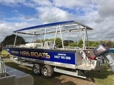 7.49m Alloy Punt / Work Boat 