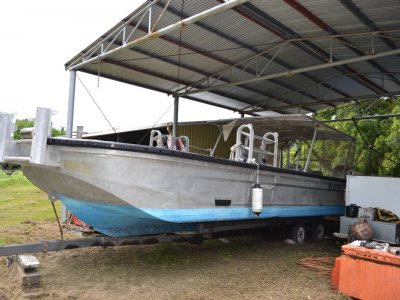 Custom High Speed Barge / Commercial Work Boat.: Power 