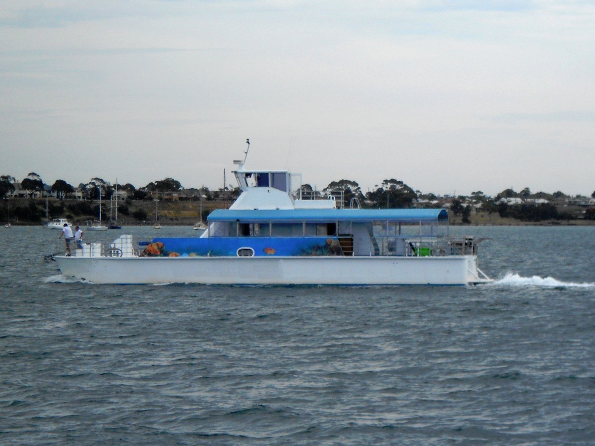 Custom built semi-submersible underwater viewing vessel