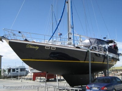 55' Steel sloop by renowned builder Allan Ellis