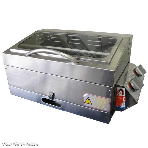 The Sizzler BBQ Deluxe High Lid + Cooking Rack
