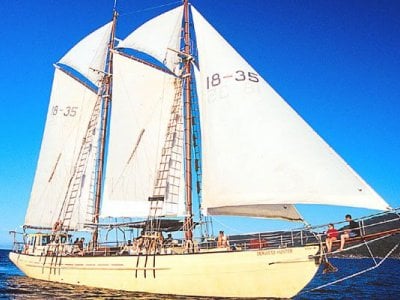 Gaff Rigged Topsail Schooner