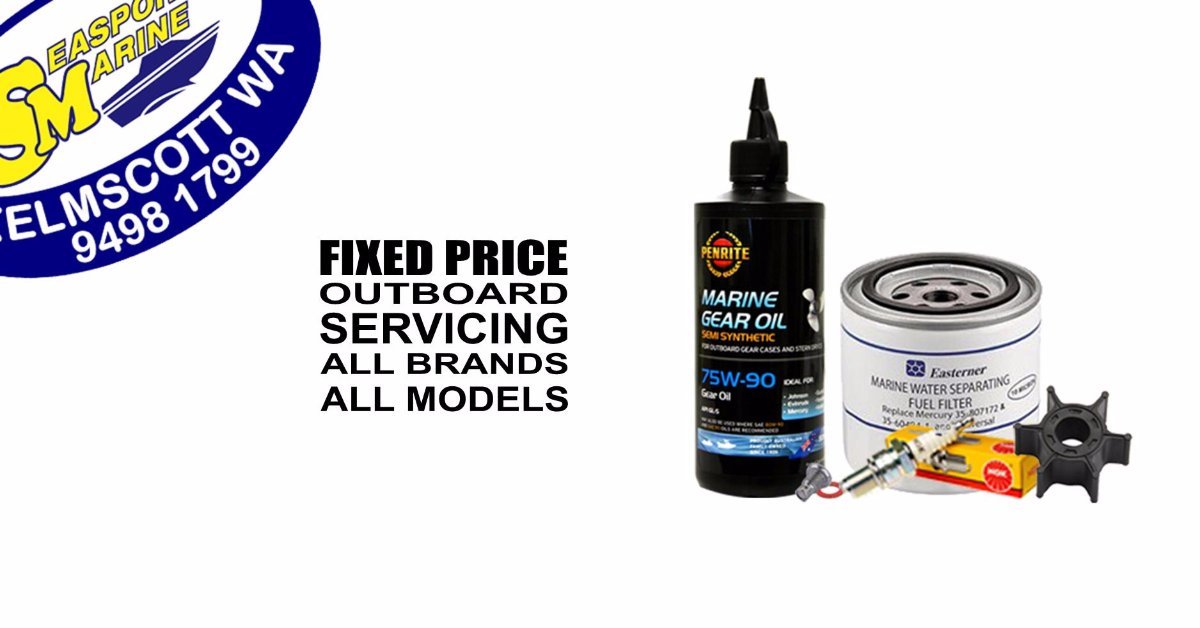 Fixed price outboard servicing for all brands and models