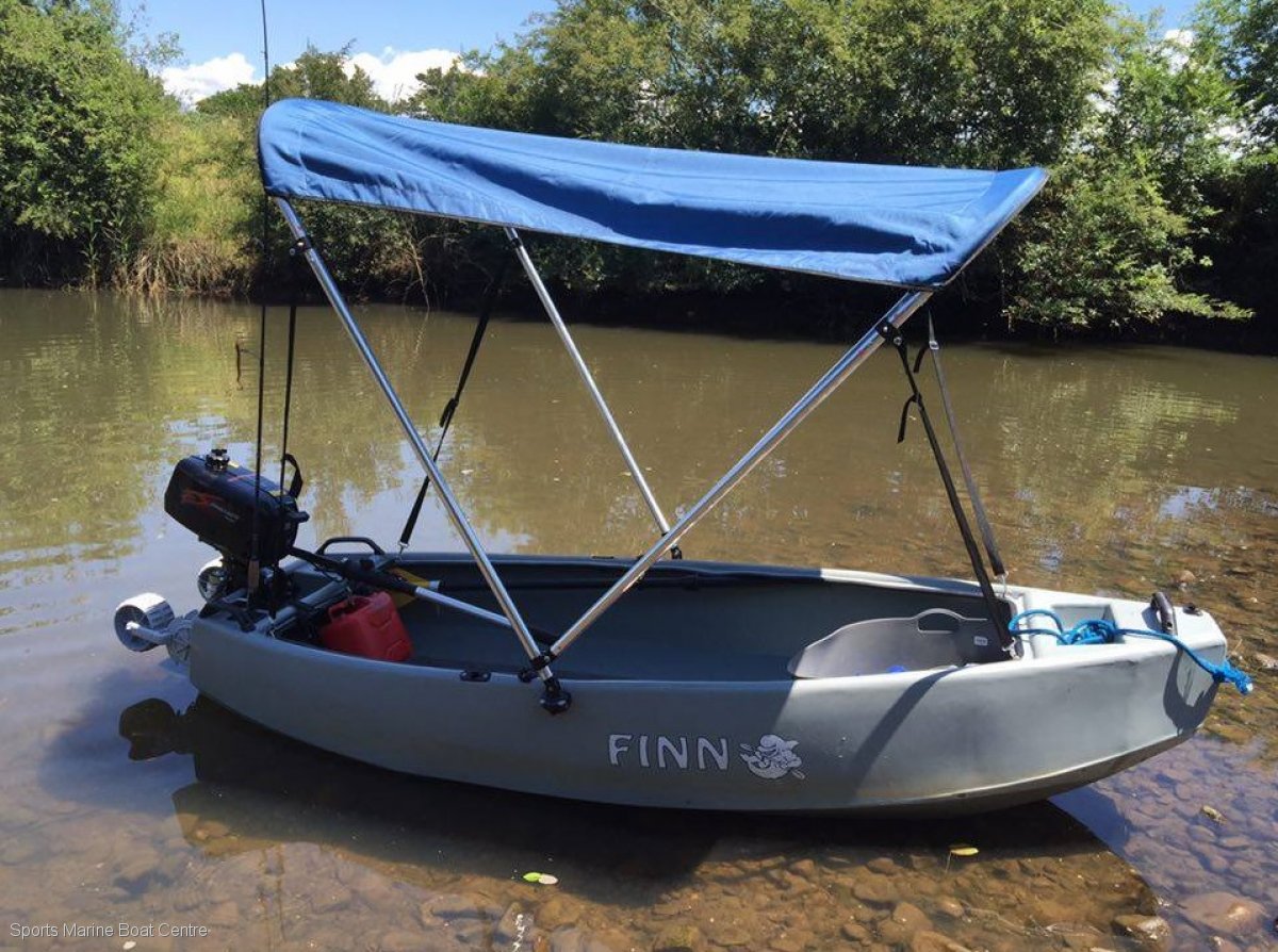 used finn castaway fishing dinghy - 2.4m length, weight