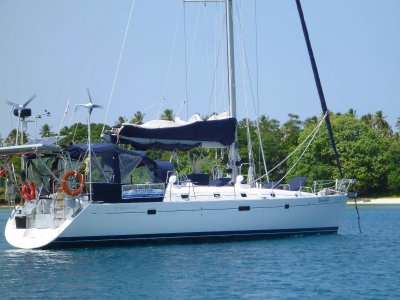 Beneteau Oceanis 50 Vanuatu charter business incl LAND.
