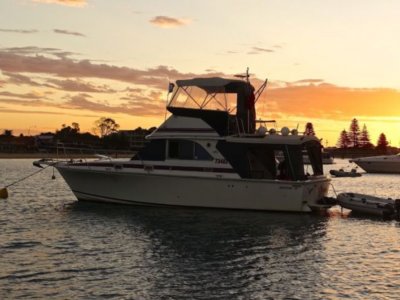 Bertram Caribbean 35 With mooring at Matilda Bay - Must See! 