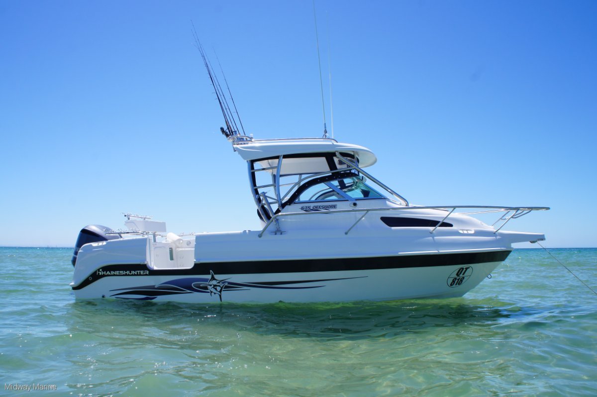 New Haines Hunter 675 Offshore Hard Top