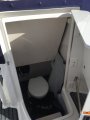 Robalo R222:Standing height toilet