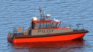 - 12.6m Aluminium Pilot Boat
