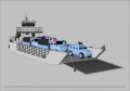 New Sabrecraft Marine Landing Craft 24 Meter Work Boat Barge