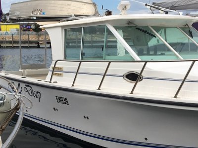 Baha Cruisers Sports Fisher Hard top, diesel and lots of deck space!!- Click for more info...