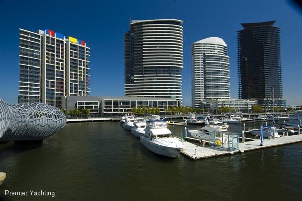 12-15 M berths for sale/rent in the heart of Melbourne's Docklands