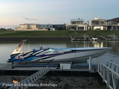 Cigarette Gladiator 36, one of a kind!! 