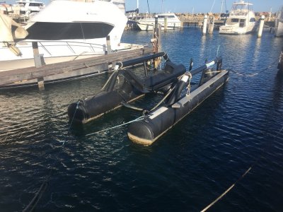 boat dock dry lift docks air float lifts berth pens fab pontoons sea australia