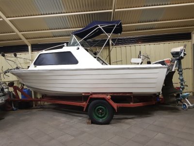 All For Boats Com Fishing Ski Pleasuer Half Cabin Boat 17 Ft