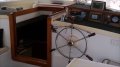 Spray 45 Liveaboard ocean cruiser:Arnak steering station