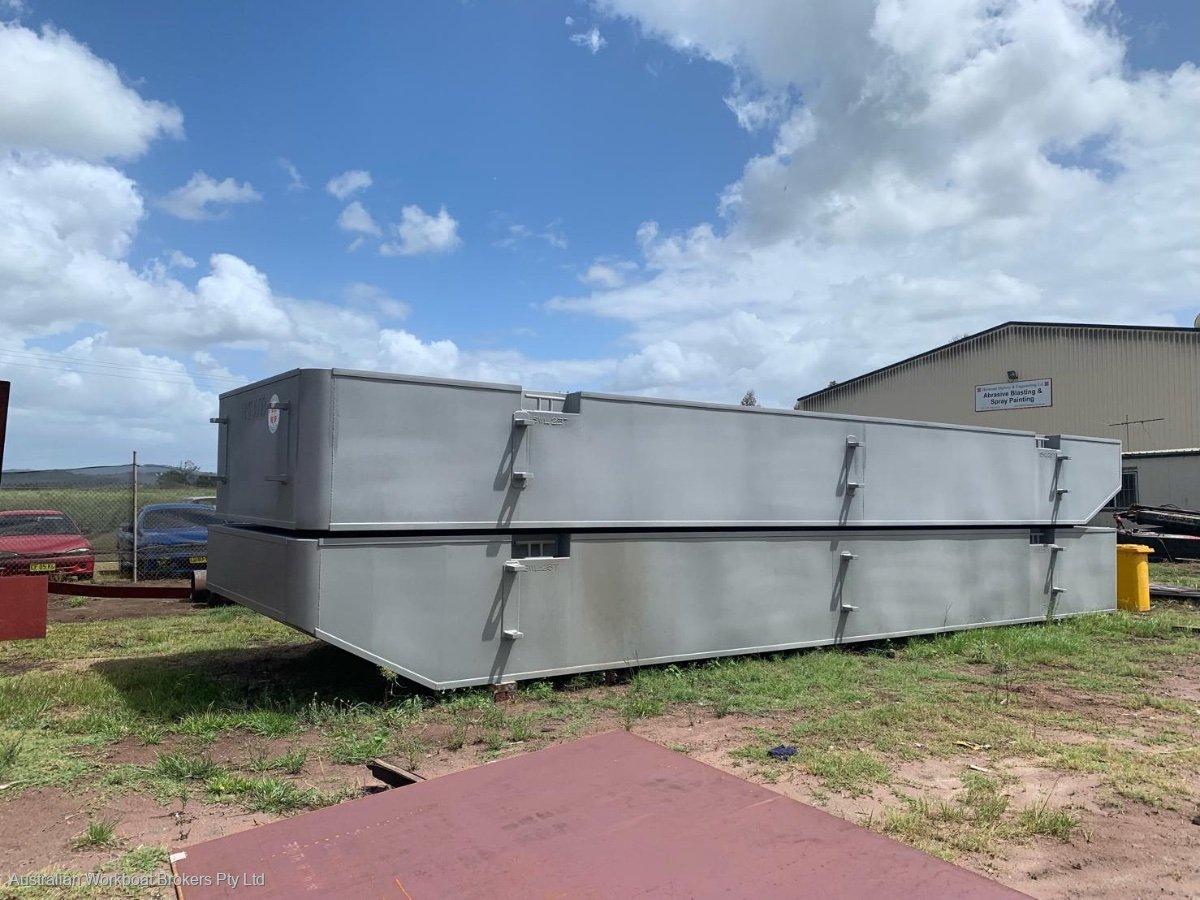 12m x 3m modular pontoons commercial