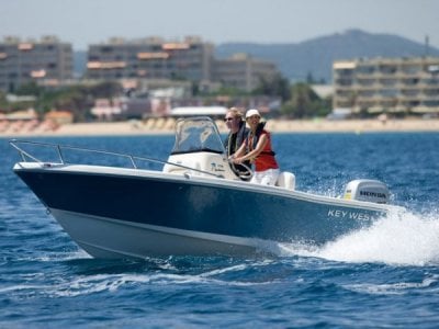 Key West 176 CC Center Console Trailerable Boat Storage Cover