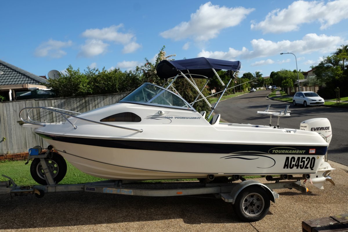 Tournament 1600 Half Cabin Trailer Boats Boats Online For Sale