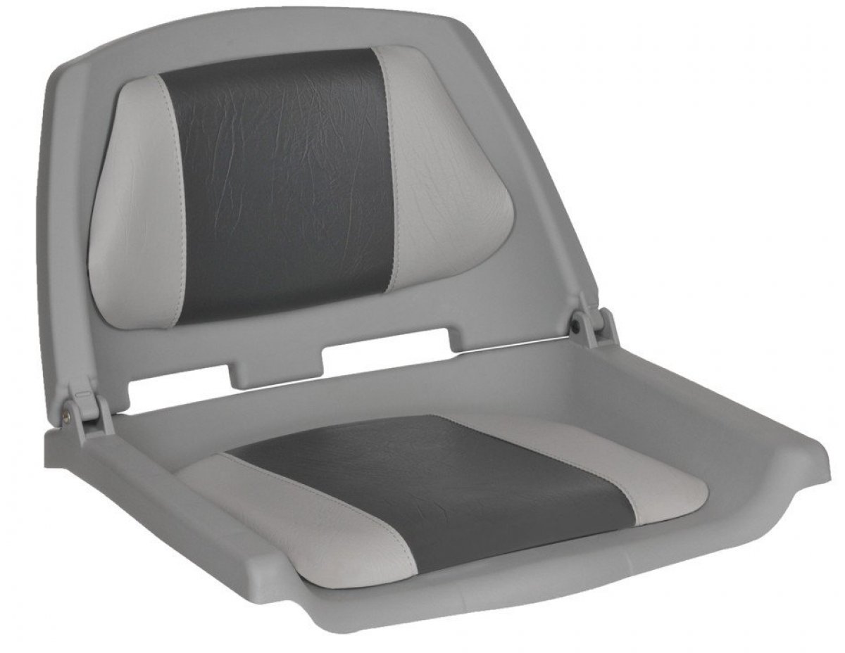 FISHERMAN FOLDING CUSHIONED SEATS - ONLY $ 49.00 EACH.