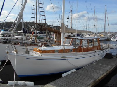 Pilothouse Motor Sailer TASMANIAN DESIGNED AND BUILT NOW REDUCED MUST SELL