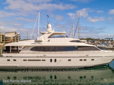 Monte Fino 92 Sunbridge Motor Yacht Inspection a Must.