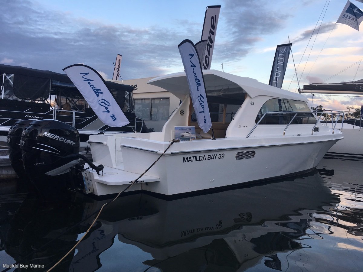 Matilda Bay 32 OB - TWIN OUTBOARDS DEMONSTRATOR FOR SALE:Sanctuary Cove 2019