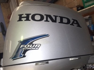 50hp Honda 4 Stroke Outboard with Power Trim Tilt