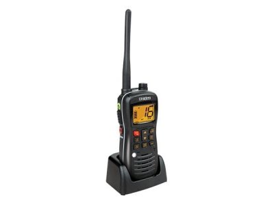 UNIDEN WATERPROOF/ FLOATING VHF RADIO 5 WATT TRANSMIT POWER