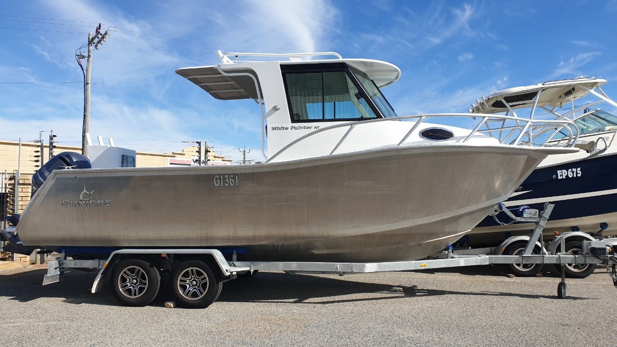 Chivers White Pointer Hardtop Yamaha F300xca Four Stroke Dec Power Boats Boats Online For Sale Aluminium Plate Boats Online
