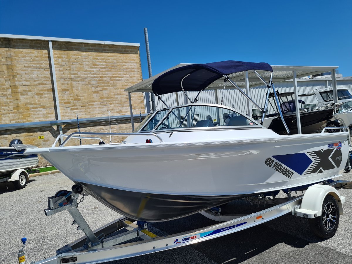 New Quintrex 450 Fishabout Pro