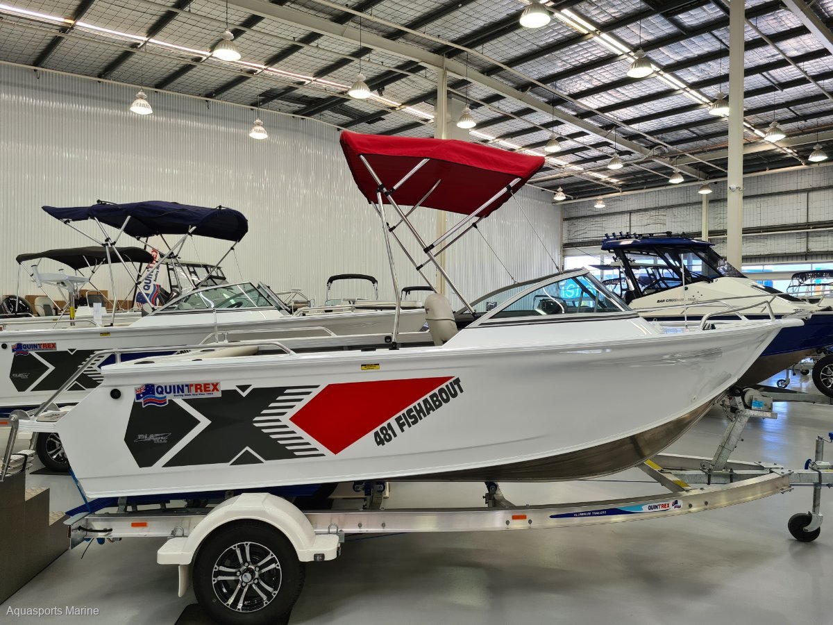 New Quintrex 481 Fishabout