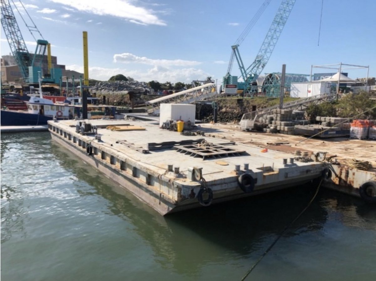 26m Flat Top Dumb Barge Commercial Vessel Boats Online For Sale Steel Boats Online
