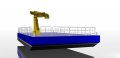 Sabrecraft Marine Aluminium Sectional Barge Deck Barge